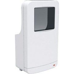 ASI-American Specialties, Inc. - 1600 Watt White Finish Electric Hand Dryer - 110/120 Volts, 16.2 Amps, 12-11/16" Wide x 22-1/16" High x 7-3/4" Deep - Exact Tool & Supply