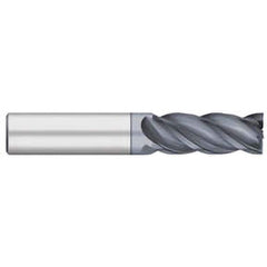Titan USA - Square End Mills; Mill Diameter (Inch): 1/8 ; Mill Diameter (Decimal Inch): 0.1250 ; Number of Flutes: 4 ; Length of Cut (Inch): 1/2 ; Length of Cut (Decimal Inch): 0.5000 ; Material: Solid Carbide - Exact Tool & Supply