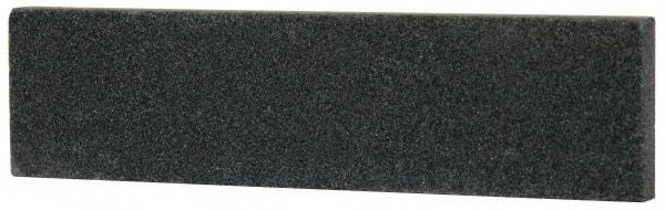 Norton - 4" Long x 1" Wide x 1/4" Thick, Silicon Carbide Sharpening Stone - Rectangle, Coarse Grade - Exact Tool & Supply