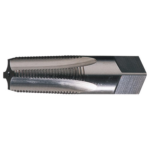 ‎1/2-14 NPT 4 Flute HSS Medium Hook Taper Regular NPT Thread Taper Pipe Tap- Bright - Exact Tool & Supply