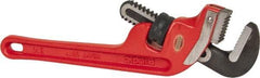 Ridgid - 10" Cast Iron & Steel End Pipe Wrench - 1-1/2" Pipe Capacity - Exact Tool & Supply