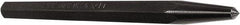 Mayhew - 5/32" Center Punch - 4-1/2" OAL, Alloy Steel - Exact Tool & Supply