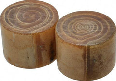 Garland - 1-3/4" Face Diam, Grade Medium Soft, Natural Hammer Tip/Face - Rawhide - Exact Tool & Supply