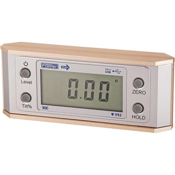 Fowler - Digital & Dial Protractors Style: Angle Measuring Range (Degrees): 360.00 - Exact Tool & Supply