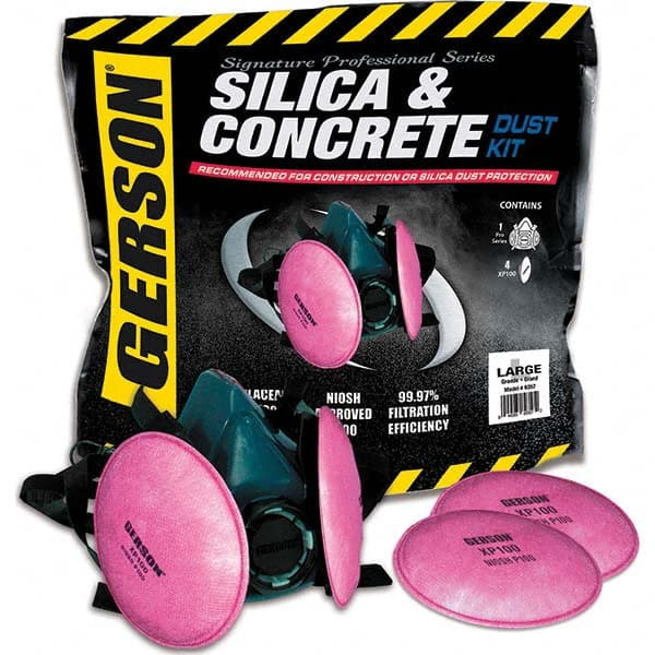 Gerson - Series Signature Size M Silicone Half Mask Facepiece Respirator - Exact Tool & Supply