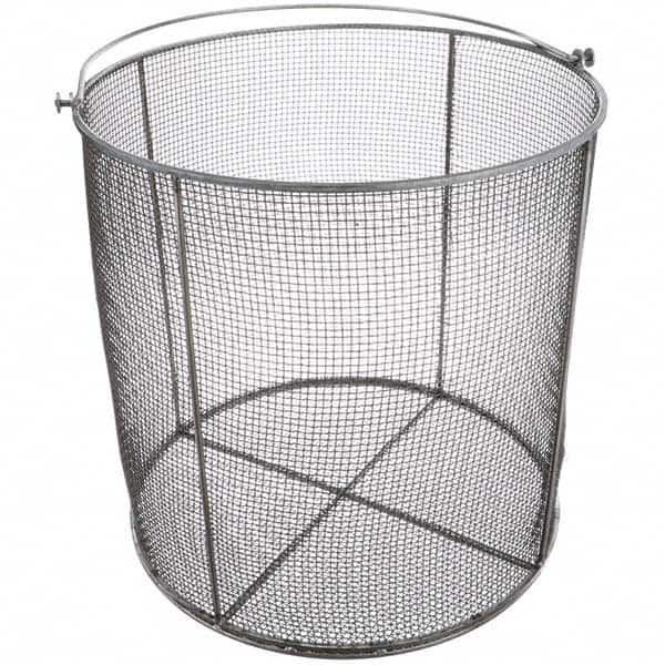 Marlin Steel Wire Products - Baskets Shape: Round Material Family: Metal - Exact Tool & Supply