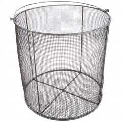 Marlin Steel Wire Products - Baskets Shape: Round Material Family: Metal - Exact Tool & Supply