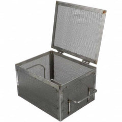 Marlin Steel Wire Products - Baskets Shape: Rectangular Material Family: Metal - Exact Tool & Supply
