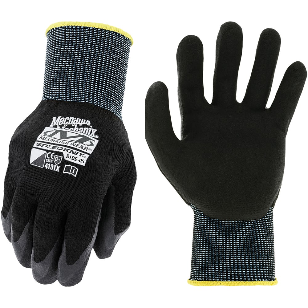 Mechanix Wear - Size XL (10) Nitrile Coated Nylon Work Gloves - Exact Tool & Supply