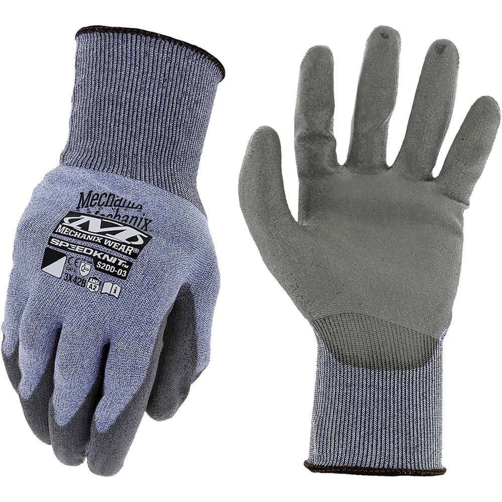 Mechanix Wear - Size XL (10), ANSI Cut Lvl A2, Nitrile Coated Cut Resistant Gloves - Exact Tool & Supply