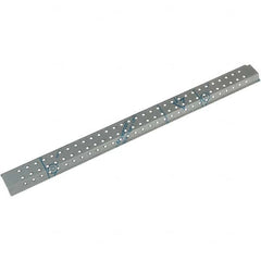 Marlin Steel Wire Products - 34 x 3/4" Stainless Steel Pegboard Strip - Exact Tool & Supply