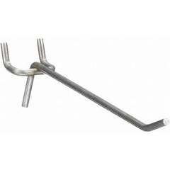 Marlin Steel Wire Products - Pegboard Hooks Type: Double Vertical End Hook Projection: 4 (Inch) - Exact Tool & Supply