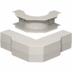 Hubbell Wiring Device-Kellems - Raceway Fittings & Accessories Raceway Fitting/Accessory Type: External Elbow For Use With: Hubbell PL1/PlugTrak Series Raceways - Exact Tool & Supply