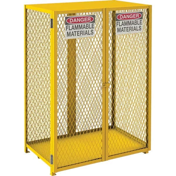 Durham - Storage Cabinets Type: Gas Cylinder Width (Inch): 30.4370 - Exact Tool & Supply
