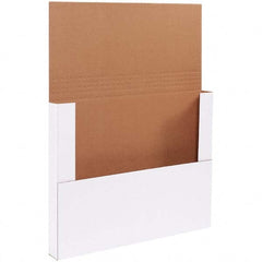Made in USA - Pack of (50), 11-1/4" Wide x 17-1/4" Long x 2" High Crush Proof Mailers - Exact Tool & Supply
