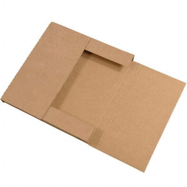 Made in USA - Pack of (50), 10-1/4" Wide x 10-1/4" Long x 1" High Crush Proof Mailers - Exact Tool & Supply
