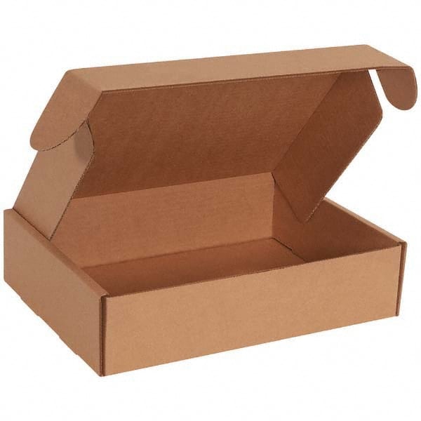 Made in USA - Pack of (50), 6-1/4" Wide x 9" Long x 3" High Crush Proof Mailers - Exact Tool & Supply