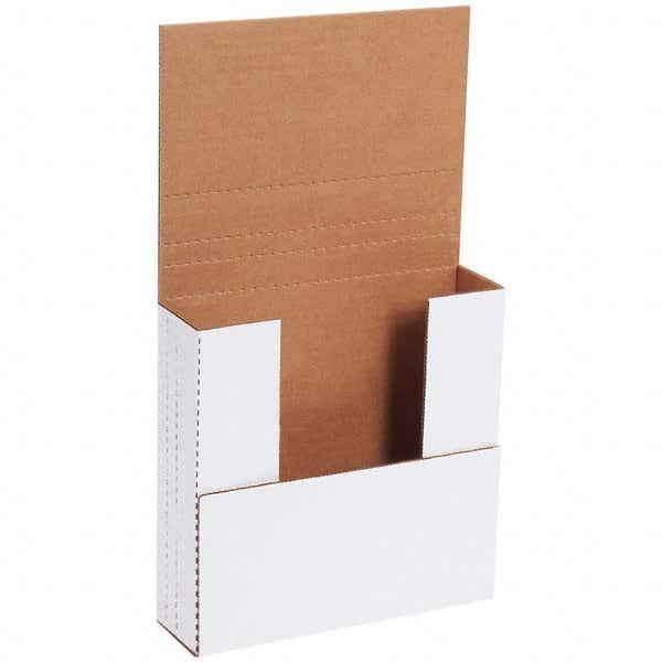 Made in USA - Pack of (50), 7-1/2" Wide x 7-1/2" Long x 2" High Crush Proof Mailers - Exact Tool & Supply