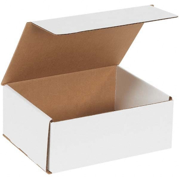 Made in USA - Pack of (50), 9" Wide x 10" Long x 4" High Crush Proof Mailers - Exact Tool & Supply