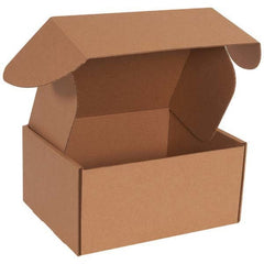 Made in USA - Pack of (50), 9-1/4" Wide x 12-1/8" Long x 6" High Crush Proof Mailers - Exact Tool & Supply