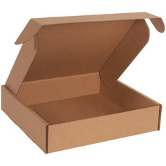 Made in USA - Pack of (50), 12" Wide x 12" Long x 3" High Crush Proof Mailers - Exact Tool & Supply