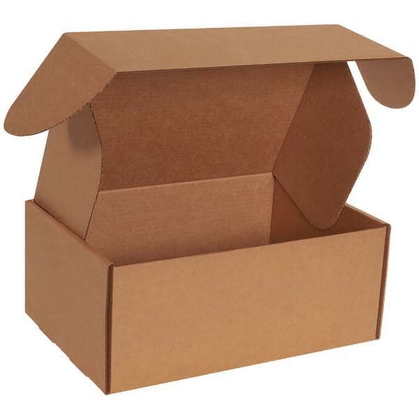Made in USA - Pack of (50), 9-1/4" Wide x 12-1/8" Long x 5" High Crush Proof Mailers - Exact Tool & Supply