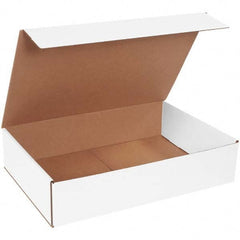 Made in USA - Pack of (25), 12" Wide x 18" Long x 3" High Crush Proof Mailers - Exact Tool & Supply