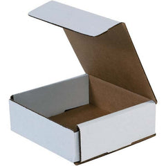 Made in USA - Pack of (50), 6" Wide x 6" Long x 2" High Crush Proof Mailers - Exact Tool & Supply