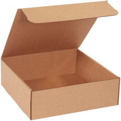 Made in USA - Pack of (50), 10" Wide x 10" Long x 3" High Crush Proof Mailers - Exact Tool & Supply