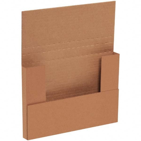 Made in USA - Pack of (50), 6-5/8" Wide x 9-5/8" Long x 3-1/2" High Crush Proof Mailers - Exact Tool & Supply