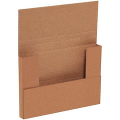 Made in USA - Pack of (50), 6-5/8" Wide x 9-5/8" Long x 3-1/2" High Crush Proof Mailers - Exact Tool & Supply