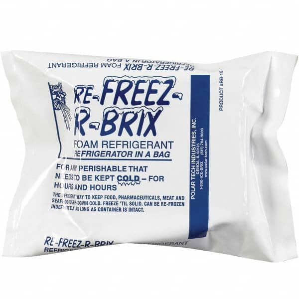 Made in USA - Temperature Control Packs Type: Ice Pack Length (Inch): 4 1/2 - Exact Tool & Supply