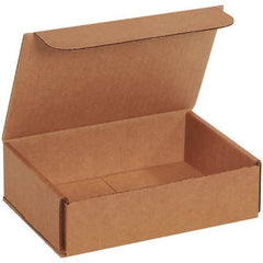 Made in USA - Pack of (50), 5" Wide x 8" Long x 2" High Corrugated Shipping Boxes - Exact Tool & Supply