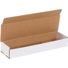 Made in USA - Pack of (50), 6" Wide x 14" Long x 2" High Corrugated Shipping Boxes - Exact Tool & Supply