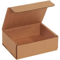 Made in USA - Pack of (50), 5" Wide x 6" Long x 2" High Corrugated Shipping Boxes - Exact Tool & Supply