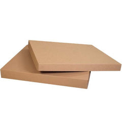Made in USA - Pack of (5), 30-1/2" Wide x 40-1/2" Long x 5" High Corrugated Shipping Lids - Exact Tool & Supply