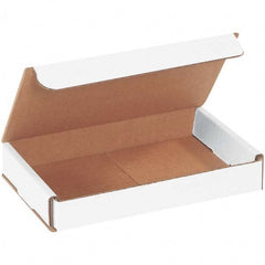 Made in USA - Pack of (50), 5" Wide x 7" Long x 1" High Corrugated Shipping Boxes - Exact Tool & Supply