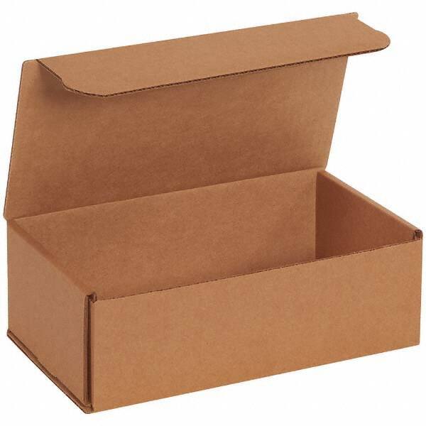 Made in USA - Pack of (50), 5" Wide x 9" Long x 3" High Corrugated Shipping Boxes - Exact Tool & Supply