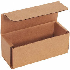 Made in USA - Pack of (50), 2" Wide x 5" Long x 2" High Corrugated Shipping Boxes - Exact Tool & Supply