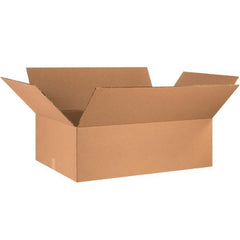 Made in USA - Pack of (5), 24" Wide x 36" Long x 18" High Corrugated Shipping Boxes - Exact Tool & Supply