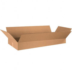 Made in USA - Pack of (20), 14" Wide x 36" Long x 6" High Corrugated Shipping Boxes - Exact Tool & Supply