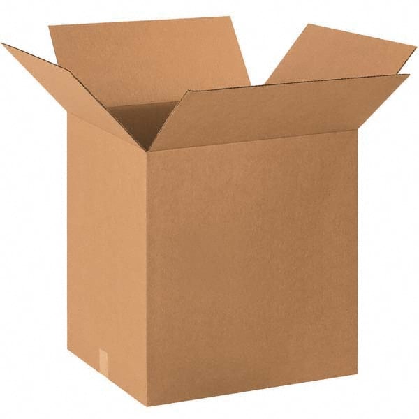 Made in USA - Pack of (20), 14" Wide x 20" Long x 20" High Corrugated Shipping Boxes - Exact Tool & Supply