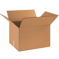 Made in USA - Pack of (15), 16" Wide x 18" Long x 14" High Corrugated Shipping Boxes - Exact Tool & Supply