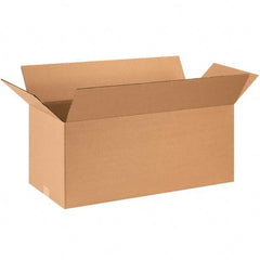 Made in USA - Pack of (20), 12" Wide x 28" Long x 12" High Corrugated Shipping Boxes - Exact Tool & Supply