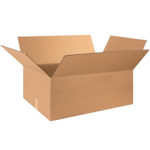 Made in USA - Pack of (15), 20" Wide x 28" Long x 10" High Corrugated Shipping Boxes - Exact Tool & Supply