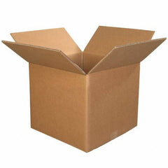 Made in USA - Pack of (15), 14" Wide x 14" Long x 14" High Heavy Duty Corrugated Boxes - Exact Tool & Supply