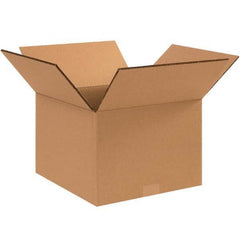 Made in USA - Pack of (15), 9" Wide x 12" Long x 9" High Heavy Duty Corrugated Boxes - Exact Tool & Supply