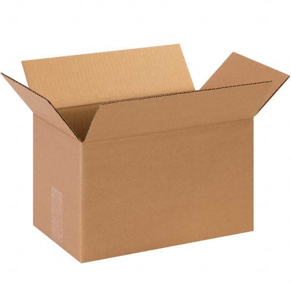 Made in USA - Pack of (25), 8" Wide x 13" Long x 6" High Moving Boxes - Exact Tool & Supply
