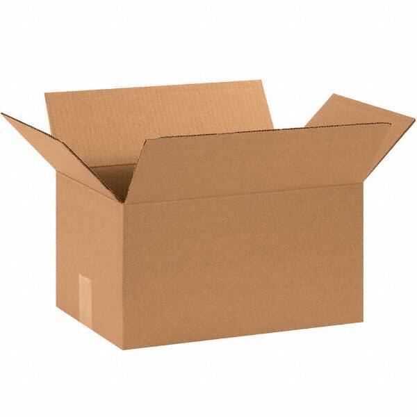 Made in USA - Pack of (25), 10" Wide x 15" Long x 7" High Moving Boxes - Exact Tool & Supply