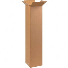 Made in USA - Pack of (25), 9" Wide x 9" Long x 48" High Moving Boxes - Exact Tool & Supply